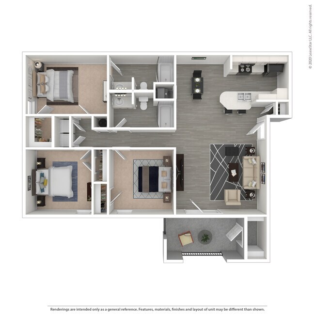 The Vanderbilt 320 floor plan